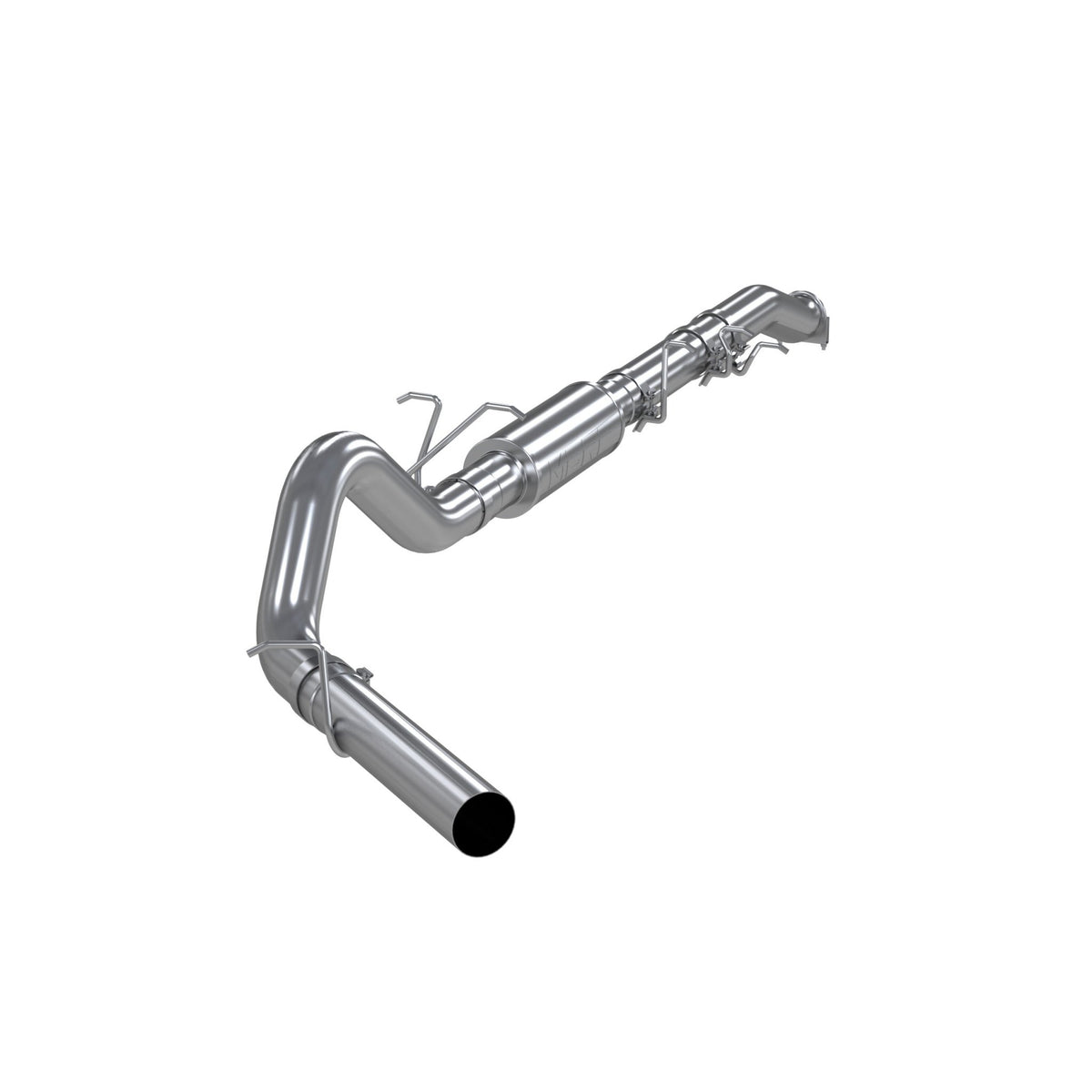 MBRP Exhaust -4in. Cat-Back. Single Side Exit. Aluminized Steel.