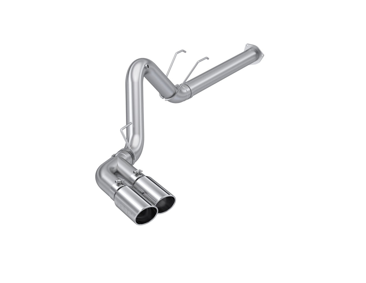 MBRP Exhaust -4in. Filter Back. Single Side Dual Exit. Aluminized Steel.
