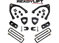 ReadyLift Suspension - 4IN SST LIFT KIT W/STEEL OE UPPER CONTROL ARMS W/O SHOCKS 07 - 16 CHEVY/GMC 1500 RWD