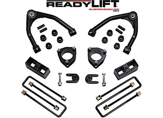 4IN SST LIFT KIT W/STEEL OE UPPER CONTROL ARMS W/O SHOCKS 07-16 CHEVY/GMC 1500 RWD