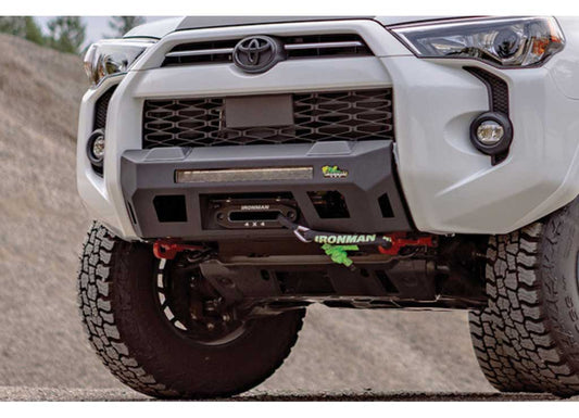 4RUNNER RAID FRONT WINCH BUMPER (14-23) with Recovery Points & Integrated Lights