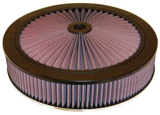 K&N Filters - 5 - 1/8"FLG, 14"X3.12"H, 7/8" DRP BSE W/X - STREAM TOP