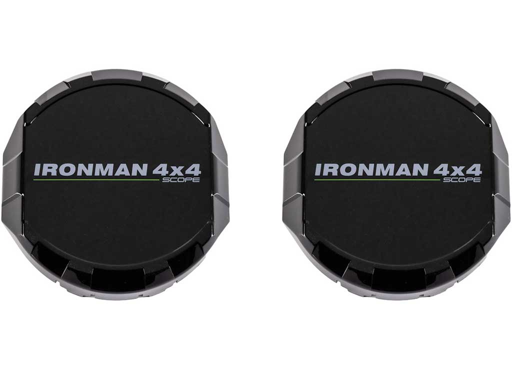Ironman 4x4 - 5 - Inch Black Pair of SCOPE Driving Lights with Covers