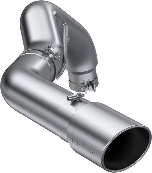 5-Inch Filter Back Exhaust System for 2013-2017 RAM 2500/3500 CUMMINS 6.7L (Excl. CC/SB) - T409, Single Side Exit