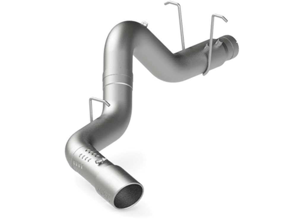 5-Inch Filter Back Single Side Exhaust System for 2011-2017 6.6L Duramax Silverado/Sierra HD