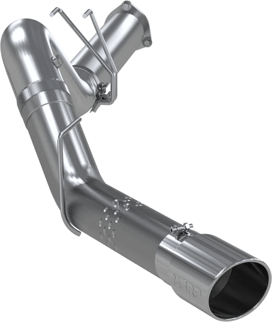 5-Inch T409 Filter Back Exhaust System for 2015-2016 Ford F250/F350/F450 6.7L with Single Side Exit