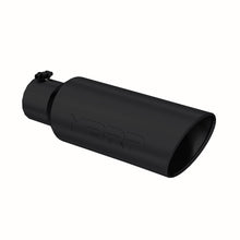 MBRP T5130BLK Tip. 6in. O.D.. Rolled end. 4in. inlet 18in. in length