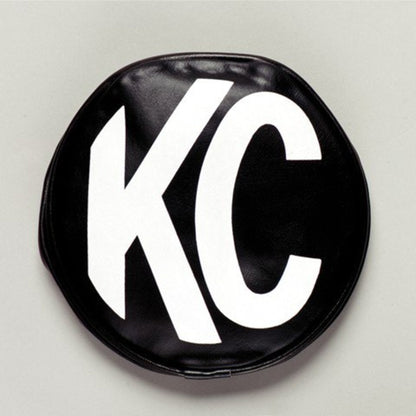 KC HiLiTES 5100 Cover 6in Vinyl Black White KC PR - view 3