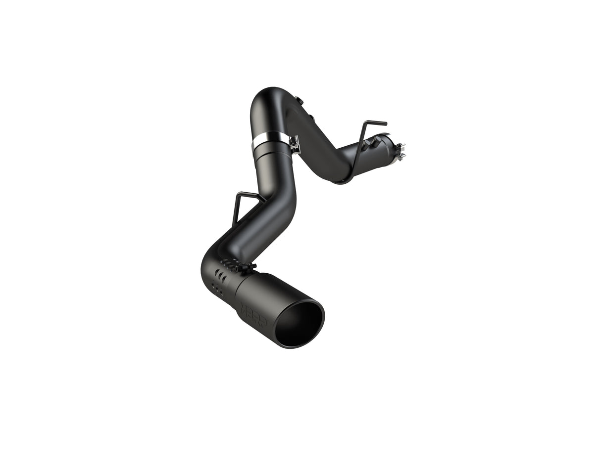 MBRP S6059BLK 4in. Filter Back. Single Side Exit. Black Coated Aluminized