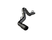MBRP S6059BLK 4in. Filter Back. Single Side Exit. Black Coated Aluminized