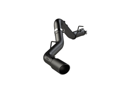 MBRP S6059BLK 4in. Filter Back. Single Side Exit. Black Coated Aluminized