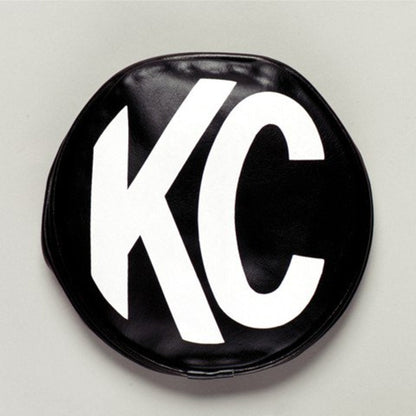 KC HiLiTES 5400 Cover 5in Vinyl Black White PR - view 3