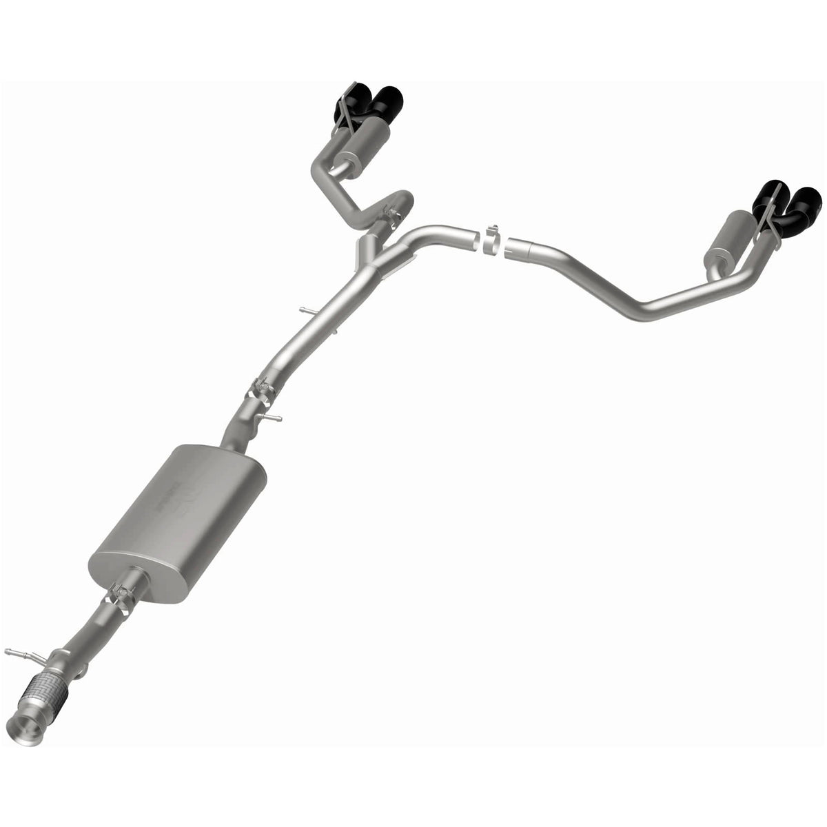 MagnaFlow 19580 Street Series Black Chrome Cat-Back System - view 2
