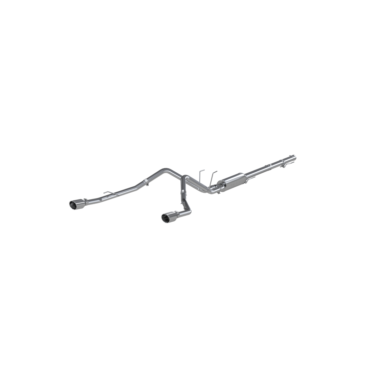 MBRP S5146409 3in. Cat-Back. 2.5in. Dual Split Rear Exit. T409