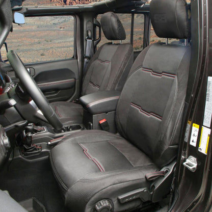 Smittybilt 578101 Neoprene Seat Cover Set Front/Rear Black Gen 2 (2020+ JT) - view 2