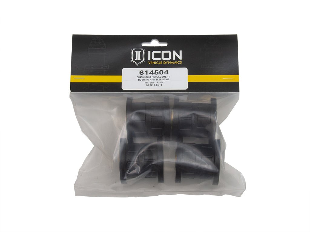 ICON Vehicle Dynamics - 58450 / 58451 REPLACEMENT BUSHING AND SLEEVE KIT