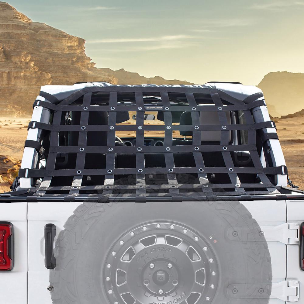 Smittybilt 587135 C-RES2 HD Cargo Restraint System 2" Black Diamond Web - view 2