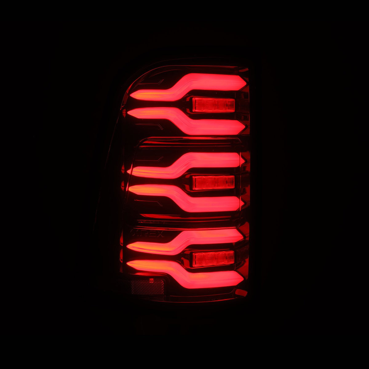 AlphaRex 640050 LED Taillights Black Red - view 3