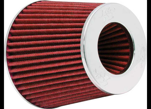 K&N Filters - 6IN OD B X 5INH W/4IN, 3 - 1/2IN, 3INDIA FLG W/INVERTED FILTER TOP UNIVERSAL CHROM