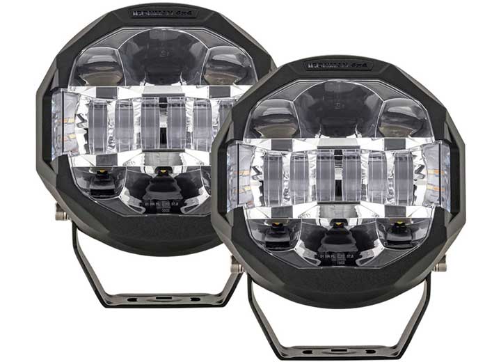 Ironman 4x4 - 7 - Inch Driving Lights with Dual Beam Function