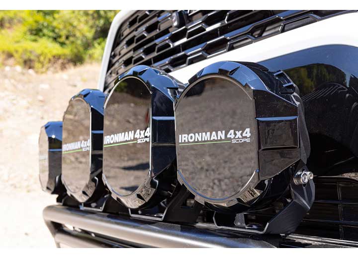 Ironman 4x4 - 7 - Inch Pair of SCOPE Driving Light Covers