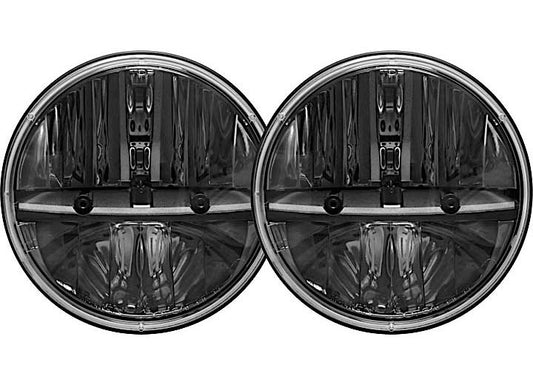 Premium 7-Inch Round Non-Heated Headlights for JK/2 - Enhanced Visibility and Style