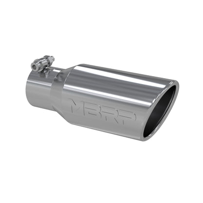 MBRP T5157 Tip. 4in. O.D. Angled Rolled End 2 3/4in. inlet 10in