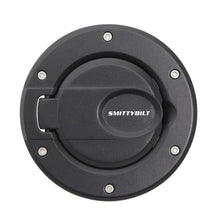 Smittybilt 75007 Billet Style Gas Cover Black (07-18 JK/JKU) - view 2