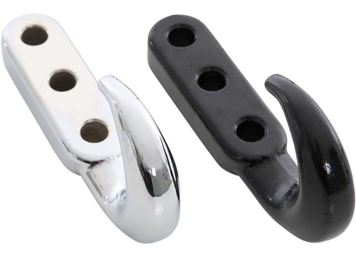 76-06 CJ & WRANGLER (YJ/TJ/LJ) TOW HOOK KIT - BLACK
