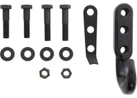 76-06 CJ & WRANGLER (YJ/TJ/LJ) TOW HOOK KIT - BLACK