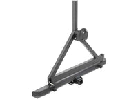 76-06 WRANGLER (CJ/YJ/TJ/LJ) SRC CLASSIC REAR BUMPER W/ D-RINGS, HITCH & TIRE CARRIER -BLACK TEXTURE