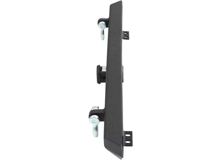 76-06 WRANGLER CJ/YJ/TJ/LJ SRC CLASSIC ROCK CRAWLER REAR BUMPER W/2IN RECEIVER & D-RINGS; BLACK TEXT
