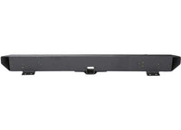 76-06 WRANGLER CJ/YJ/TJ/LJ SRC CLASSIC ROCK CRAWLER REAR BUMPER W/2IN RECEIVER & D-RINGS; BLACK TEXT