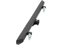 76-06 WRANGLER CJ/YJ/TJ/LJ SRC CLASSIC ROCK CRAWLER REAR BUMPER W/2IN RECEIVER & D-RINGS; BLACK TEXT