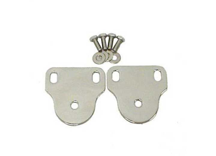 Smittybilt - 76 - 95 CJ & WRANGLER (YJ) INSIDE WINDSHIELD BRACKETS - STAINLESS STEEL