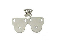 Smittybilt - 76 - 95 CJ & WRANGLER (YJ) INSIDE WINDSHIELD BRACKETS - STAINLESS STEEL