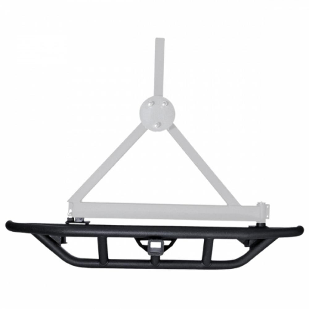 Smittybilt 76621-01 SRC Rear Bumper w/ Hitch Bumper Only (87-06 YJ/LJ/TJ)