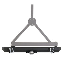 Smittybilt 76651D-01 SRC Classic Rear Bumper w/ D-Ring Mounts Bumper Only