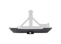 87-06 WRANGLER YJ/TJ/LJ XRC REAR TIRE CARRIER BUMPER; BLACK TEXTURED Smittybilt
