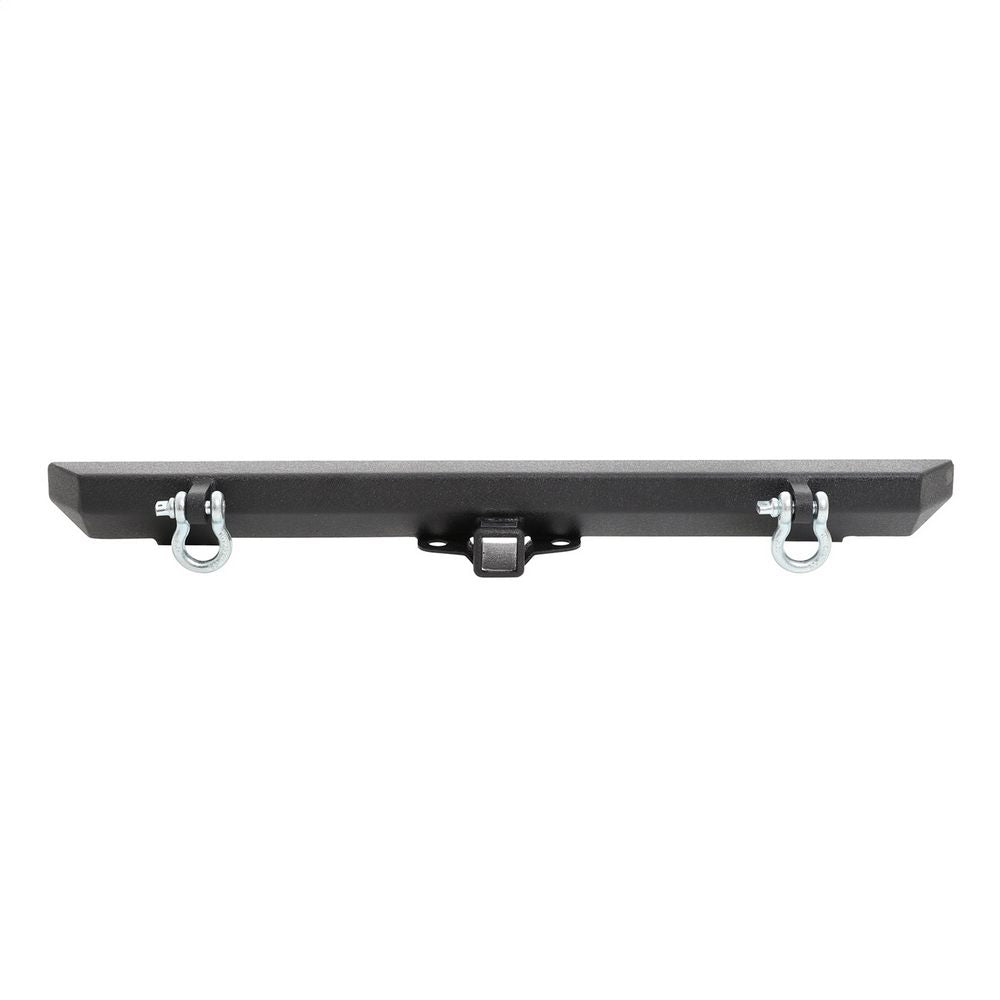 Smittybilt 76750D SRC Classic Rear Bumper w/ D-Ring Mounts Textured Black