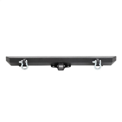 Smittybilt 76750D SRC Classic Rear Bumper w/ D-Ring Mounts Textured Black