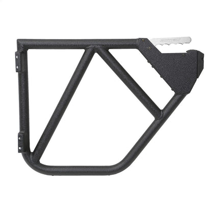 Smittybilt 76795 SRC Rear Gen 2 Tube Door Pair Textured Black (07-18 JKU) - view 2