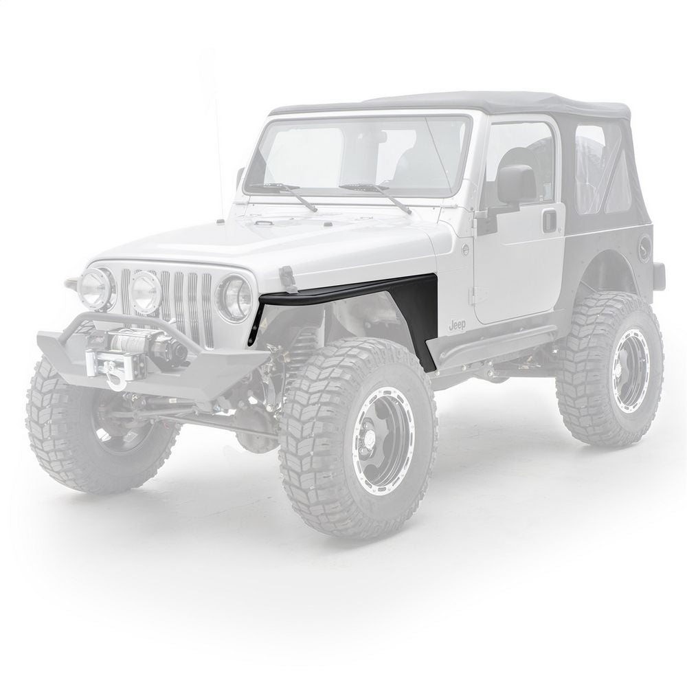 Smittybilt 76872 XRC Front Tube Fender Pair Textured Black (97-06 TJ)