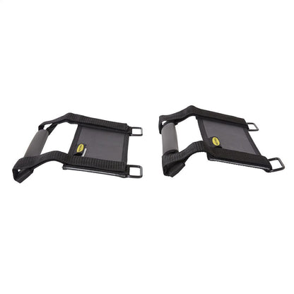 Smittybilt 769301 Deluxe Grab Handle Pair Black (07-18 JK/JKU) - view 2