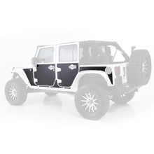 Smittybilt 76994 Mag-Armor (Magnetic Trail Skins) Black (07-18 JKU)