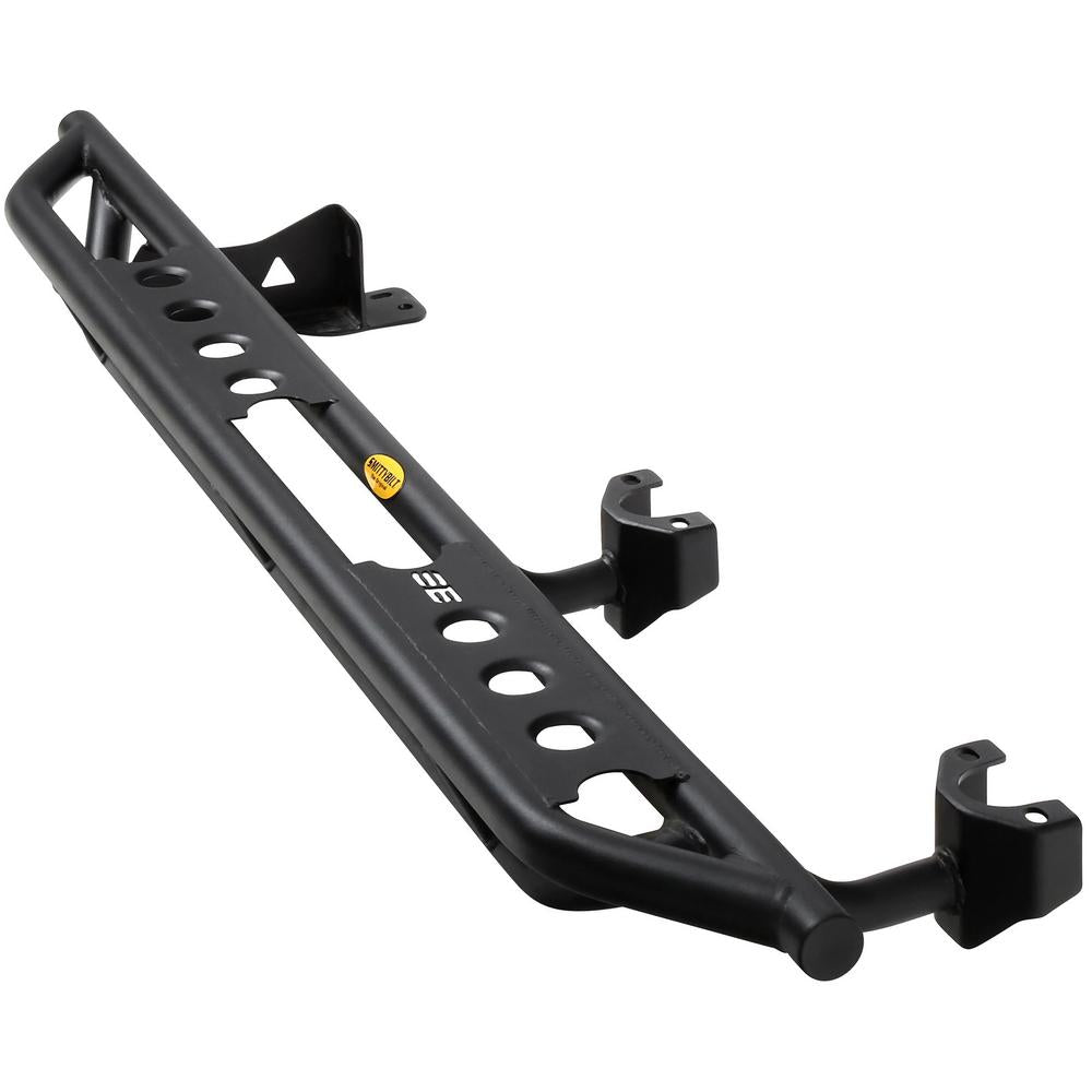 Smittybilt 77634 SRC Side Armor w/ Step Textured Black (18+ JLU) - view 2