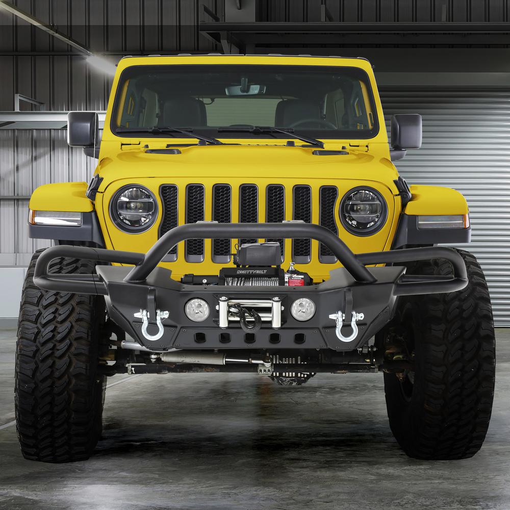 Smittybilt 77724 SRC Gen 2 Front Bumper Textured Black (18+ JLU) - view 2