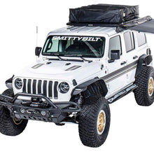 Smittybilt 77837 XRC Flat Fender Flare Kit Set of 4 Textured Black (18+ JLU) - view 2