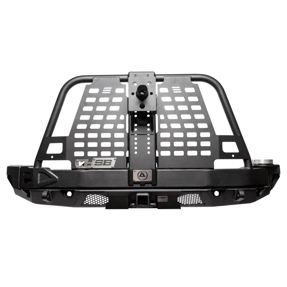 Smittybilt 77897-01 XRC Atlas Rear Bumper w/ Swing Gate Bumper Only (18+ JL/JLU) - view 2
