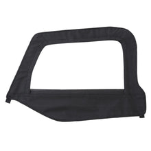 Smittybilt 79435 Soft Top Driver Side Door Skin w/ Frame Black Diamond - view 2